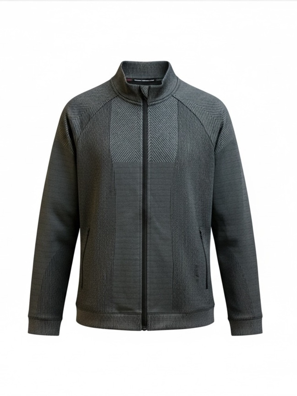 Women's Lightweight Zip-Up Shirt Jacket - Charcoal